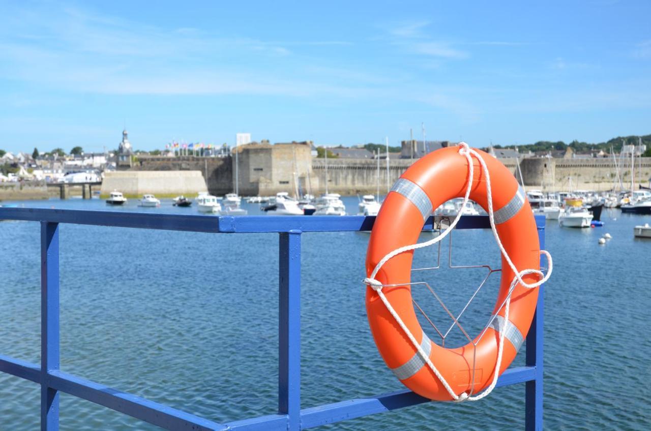 Votre Vue, La Mer, Les Bateaux !!! Wir Sprechen Flieben Deutsch, Touristentipps, We Speak English Concarneau Eksteriør bilde