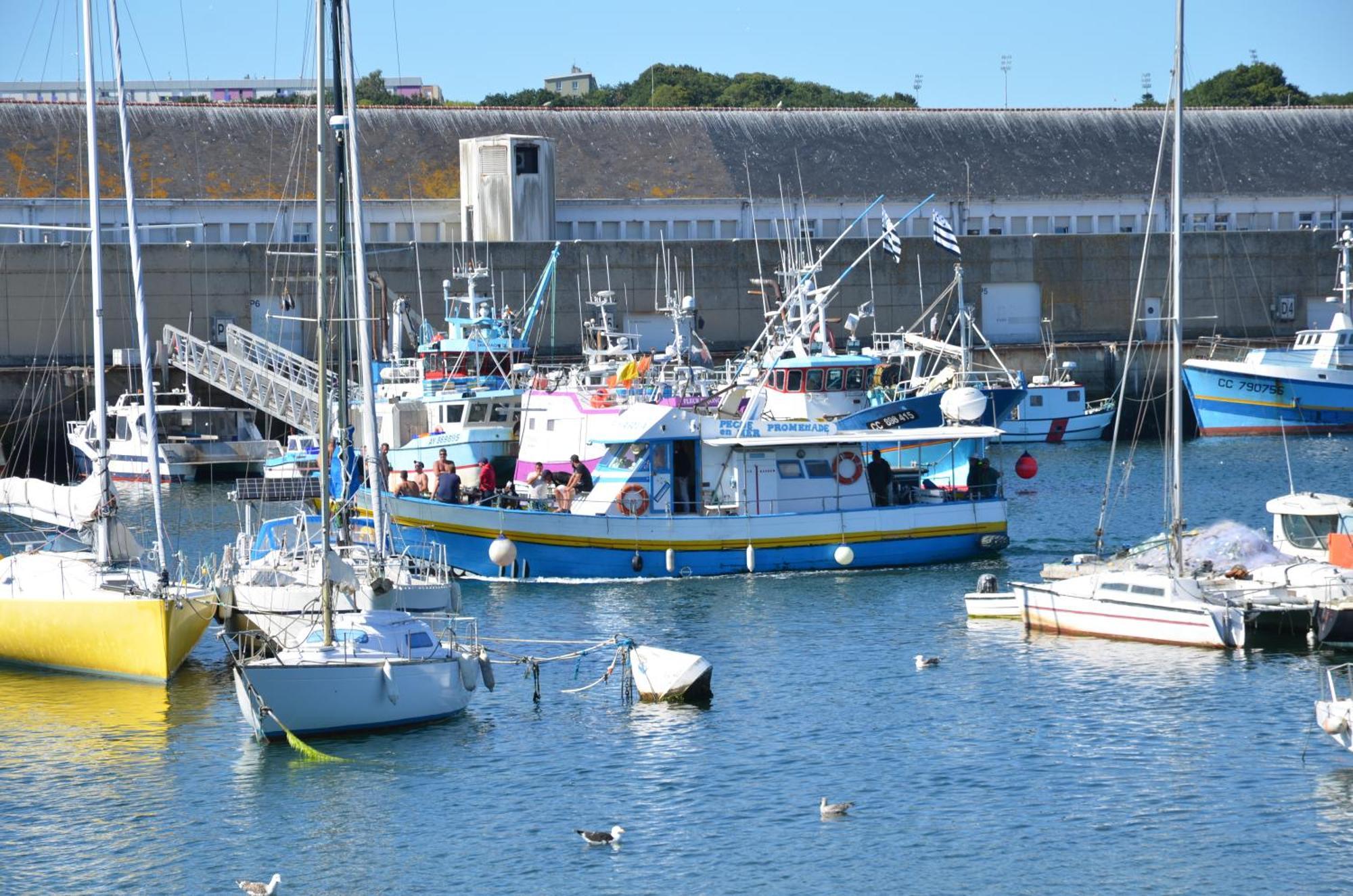 Votre Vue, La Mer, Les Bateaux !!! Wir Sprechen Flieben Deutsch, Touristentipps, We Speak English Concarneau Eksteriør bilde
